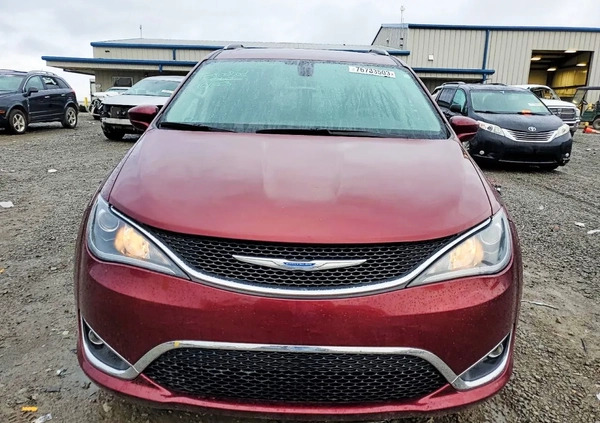 Chrysler Pacifica cena 48000 przebieg: 76515, rok produkcji 2018 z Dęblin małe 56